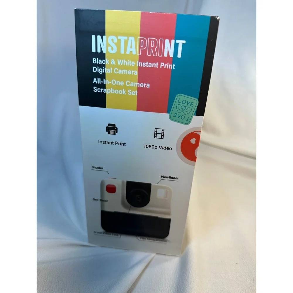 MVMT Camera and Scrapbook Bundle Arts and Craft Memories Idea Fun